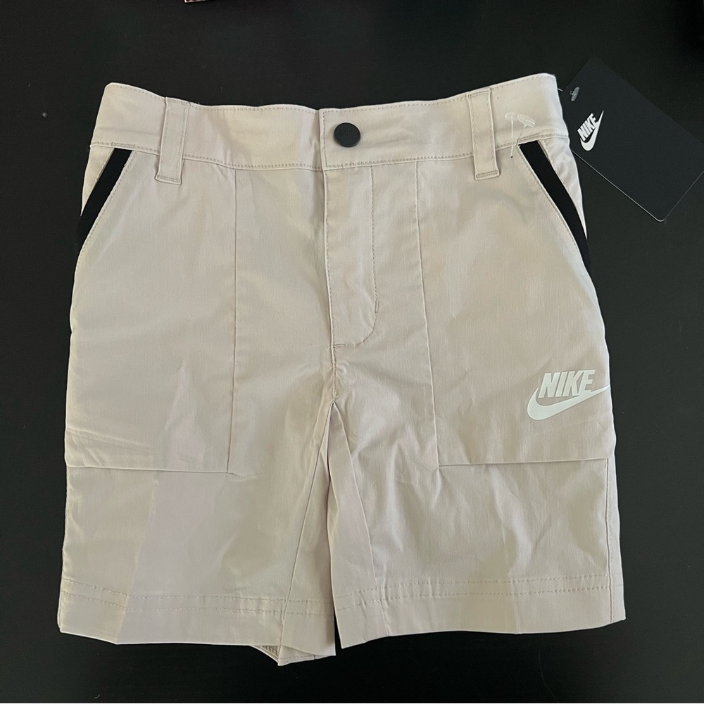 New NIKE desert sand shorts boys